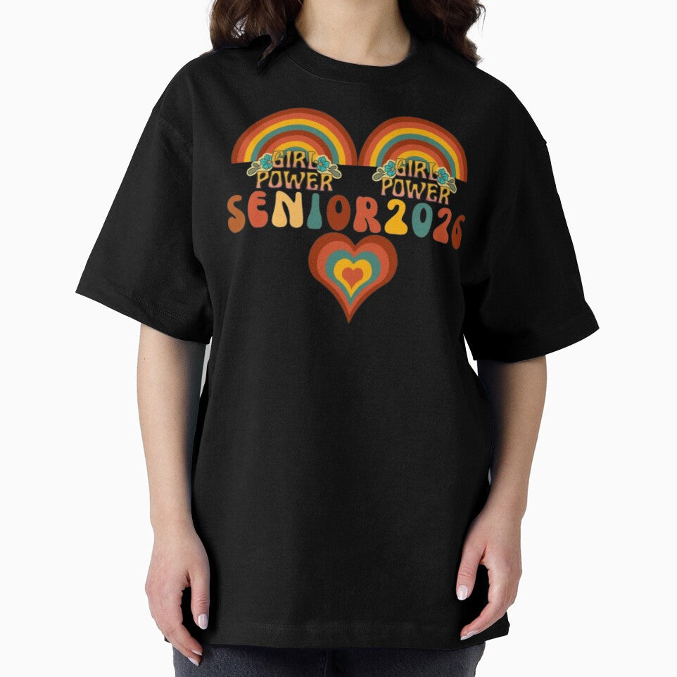 Senior 2026 Retro Girl Power by Ditstyle