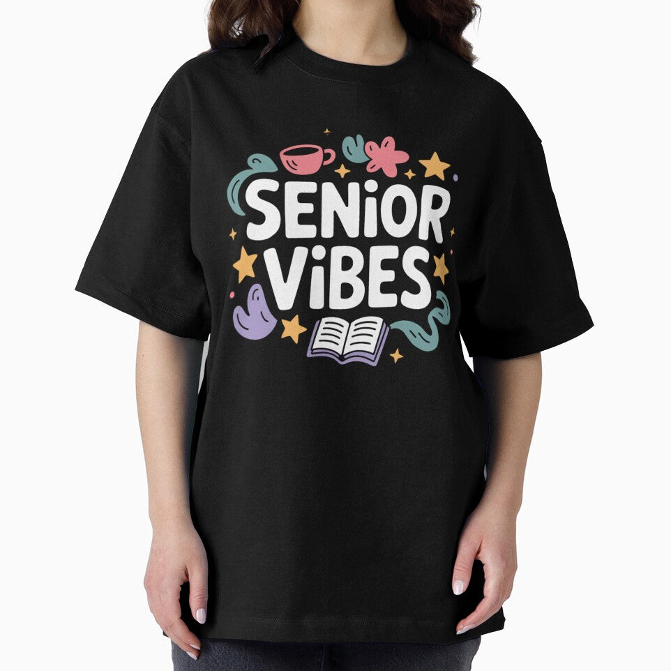 Senior Vibes Cute Pastel Aesthetic Graduation 2026 by Okada's t-shirts & accessories