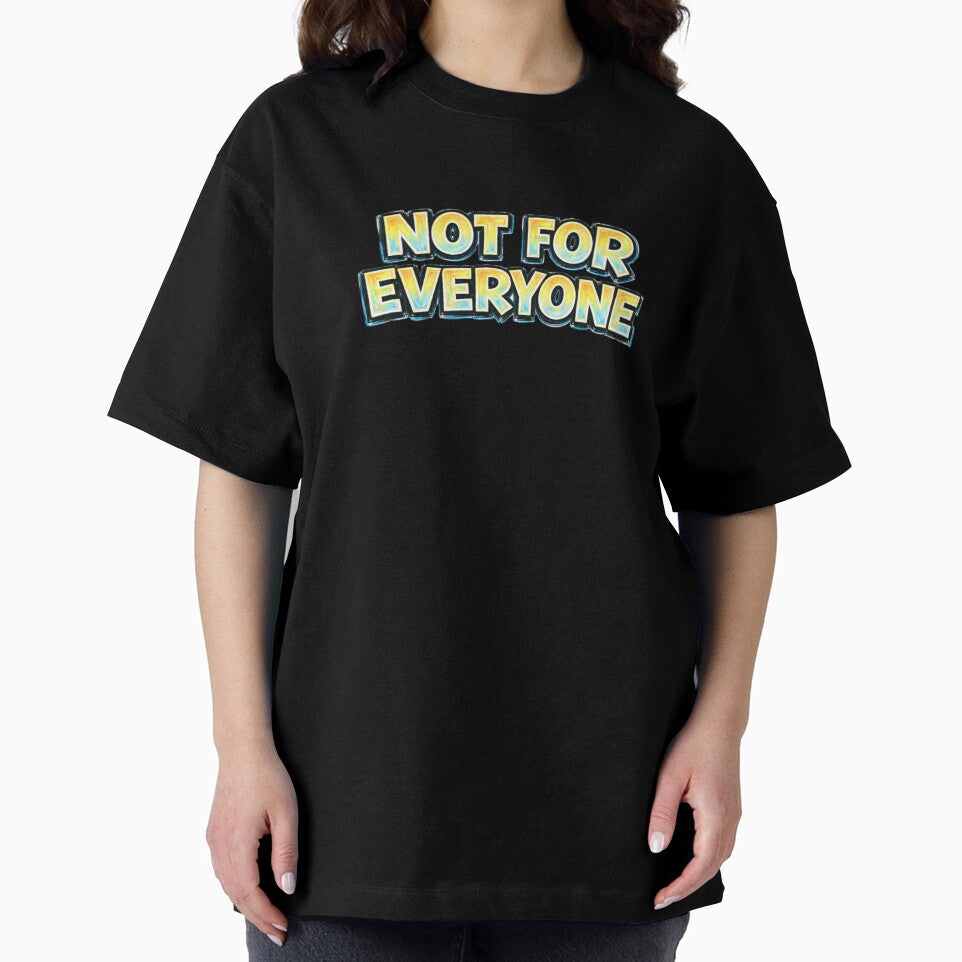 Not For Everyone – hand drawn childlike typography by Mac Sketches