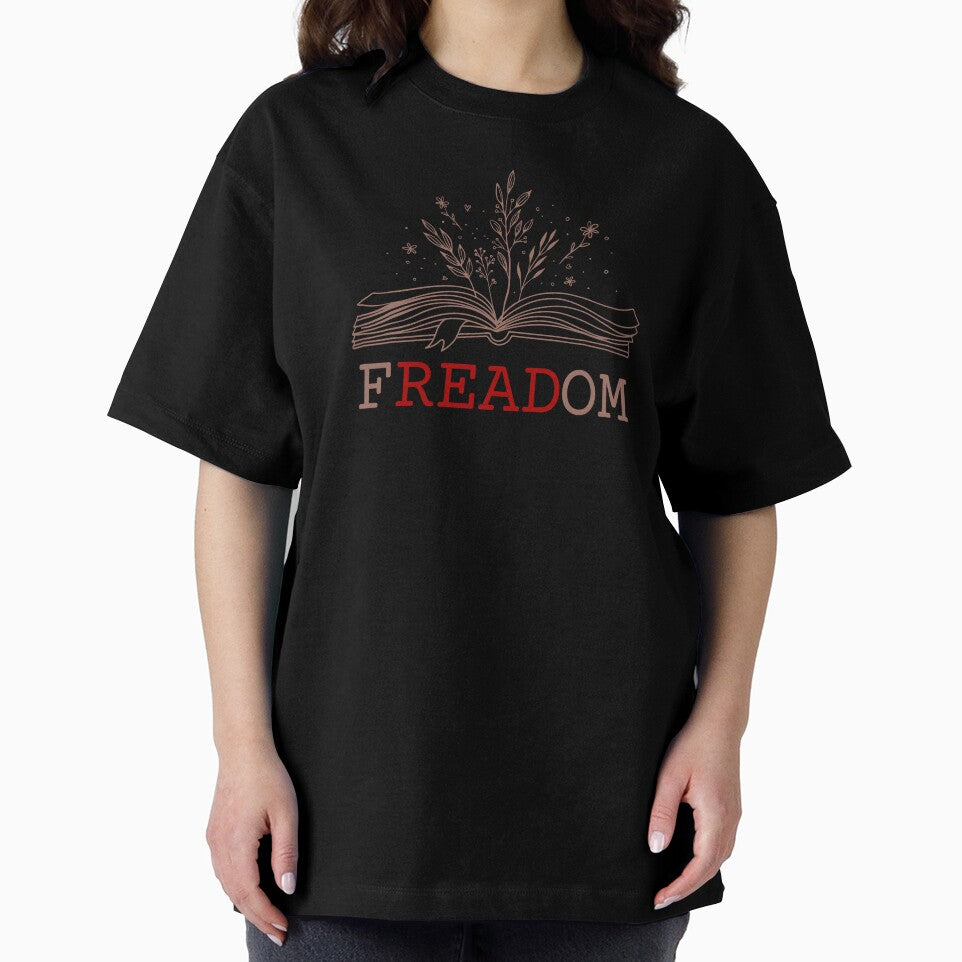 fREADom read banned books, reading love, book lover by BosskaDesign