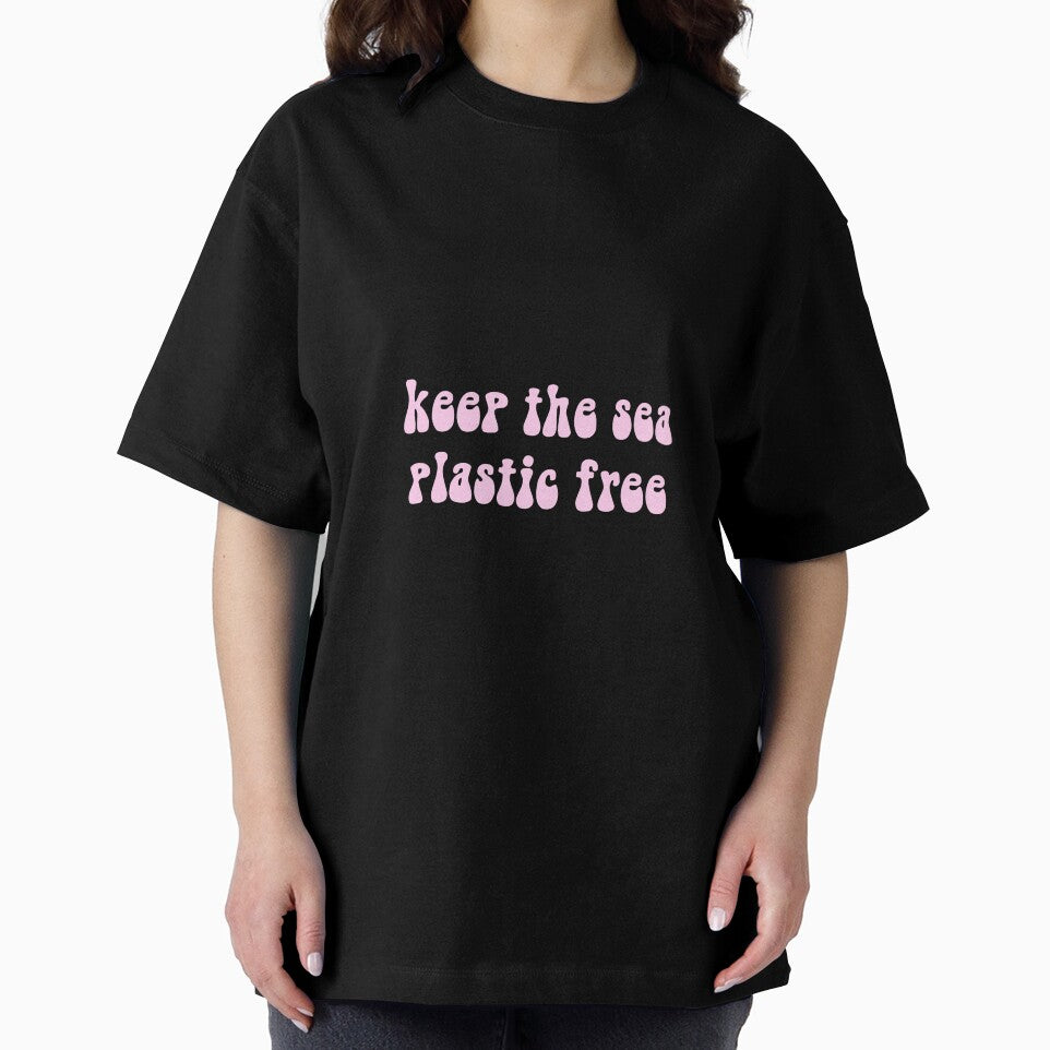 Keep the sea plastic free - Pink by Rae P