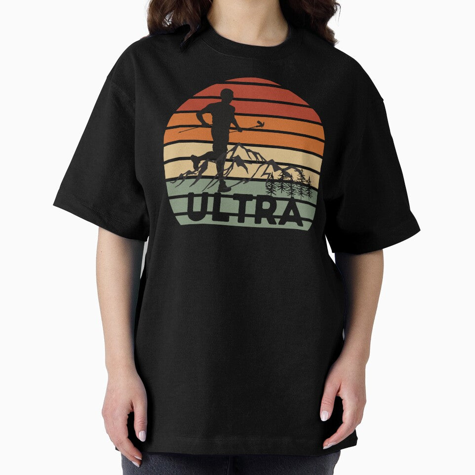 More than a marathon ultra runner sunset mountains by PlanBesser