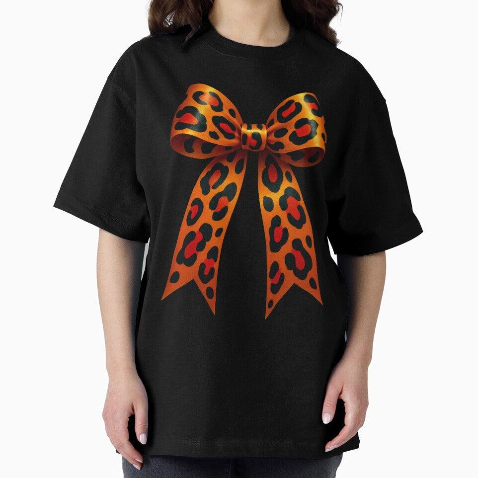 Leopard Satin Bow by TheCatmeow2000