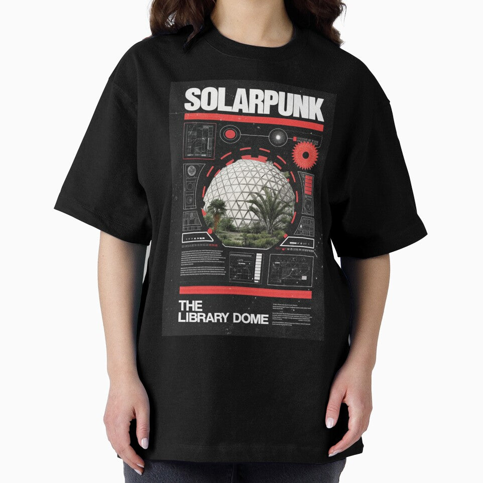 Solarpunk: The Green Library Dome by Raw-Ink