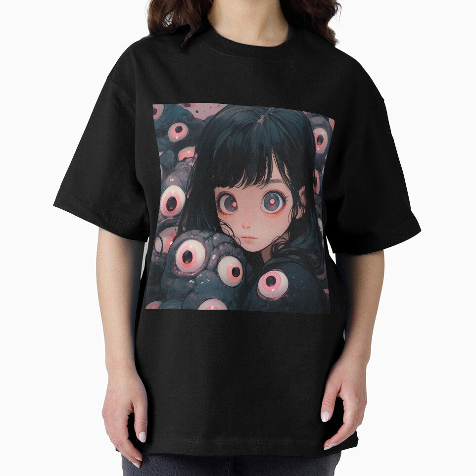 Eerie Monster Anime Girl by bubblegoth