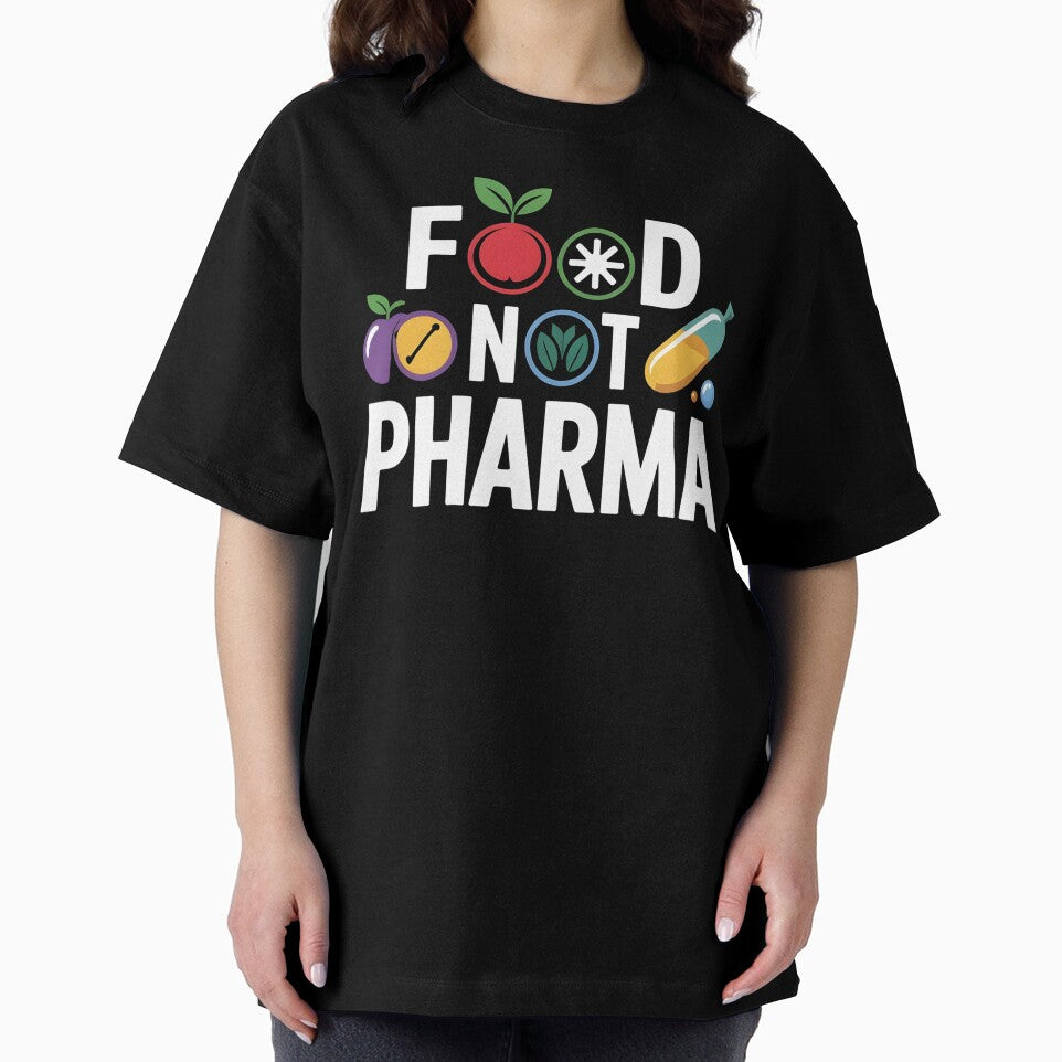 Food Not Pharma by MaxxerDesigns