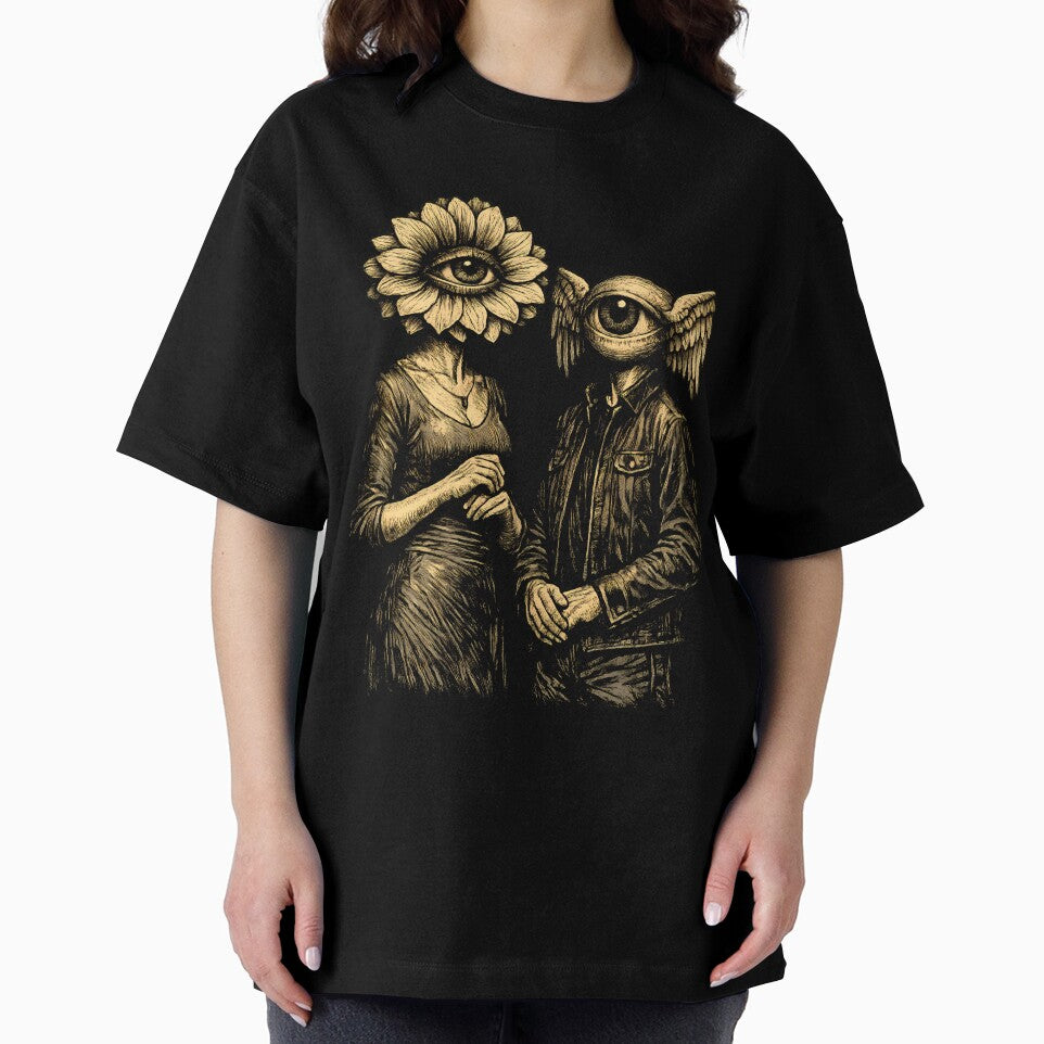 Romantic Weirdcore Couple Valentines Day by AntiFormApparel