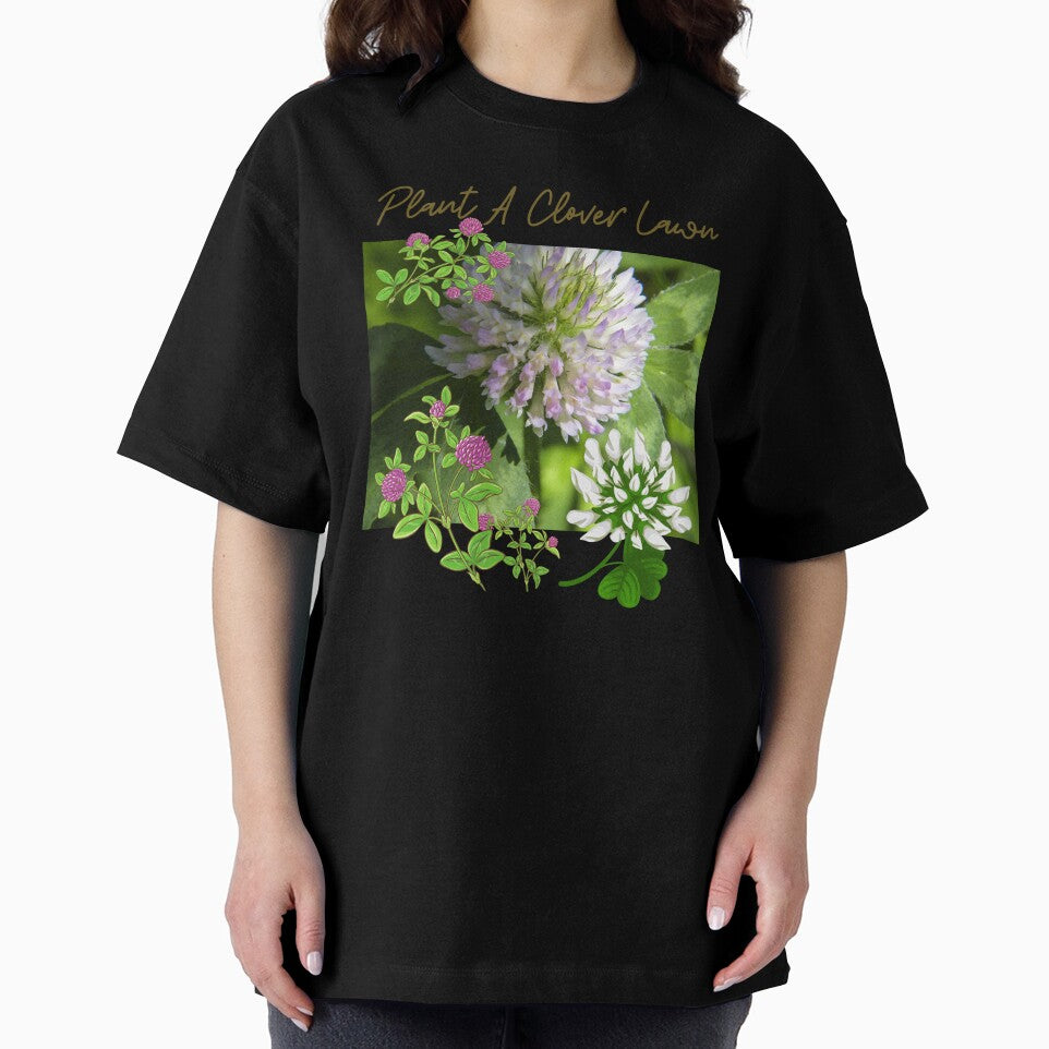 Plant A Clover Lawn Pollinator Eco-Friendly Design by EarthArtDesigns