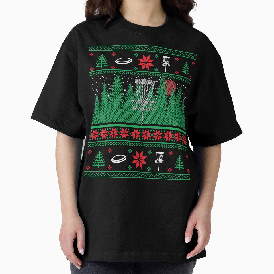 Christmas Disc Golf Frisbee Frolf Ugly Christmas Xmas by mrsmitful