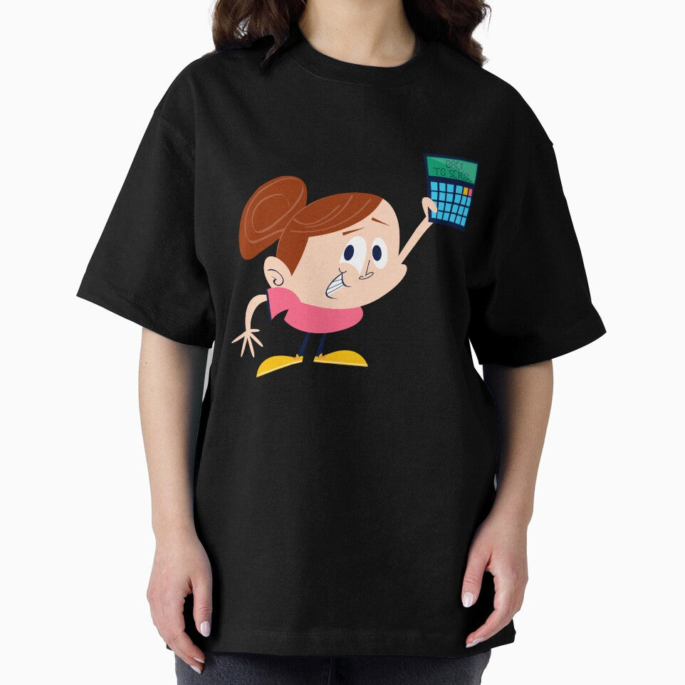 Back To School Funny Girl with a Calculator by Cute-Jory-Store