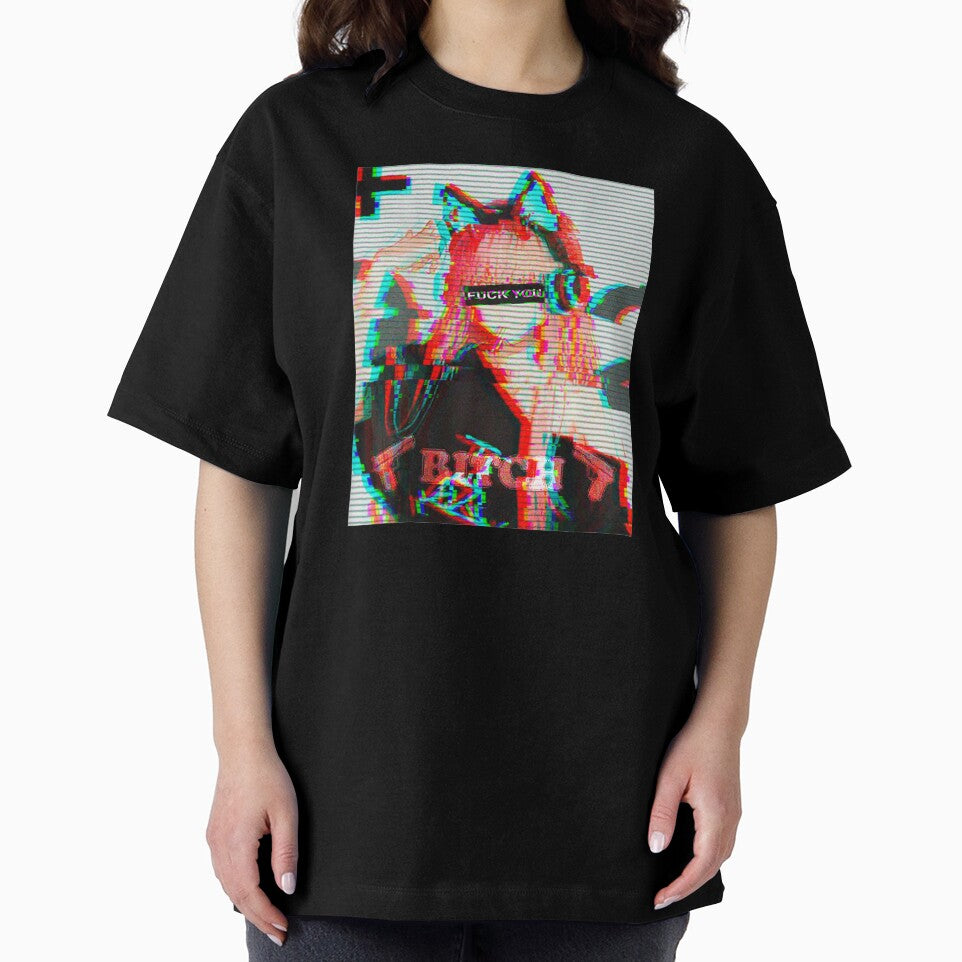 Vaporwave Art - Aesthetic Japanese Futurism Tee Anime Retro Hentai F*ck You by Hitagivapor
