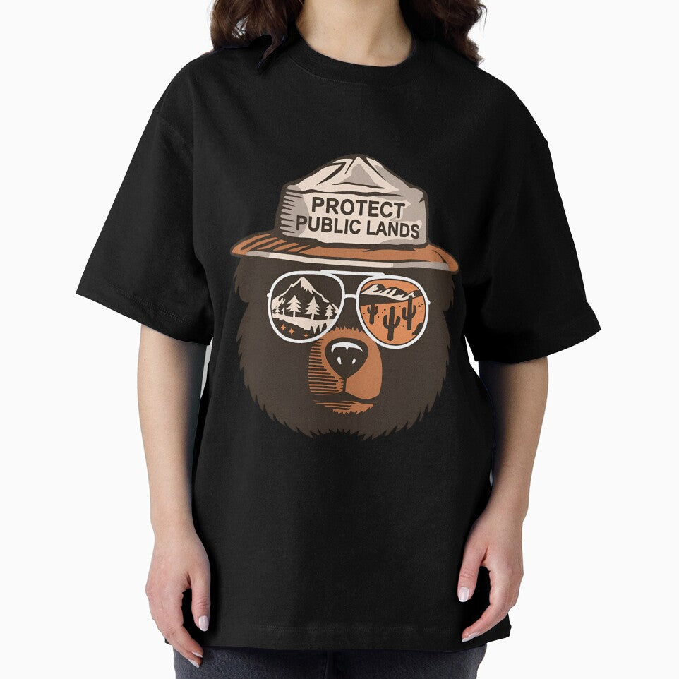 Protect our public lands - resist smokey the bear national parks awareness by SimsimahLaughs