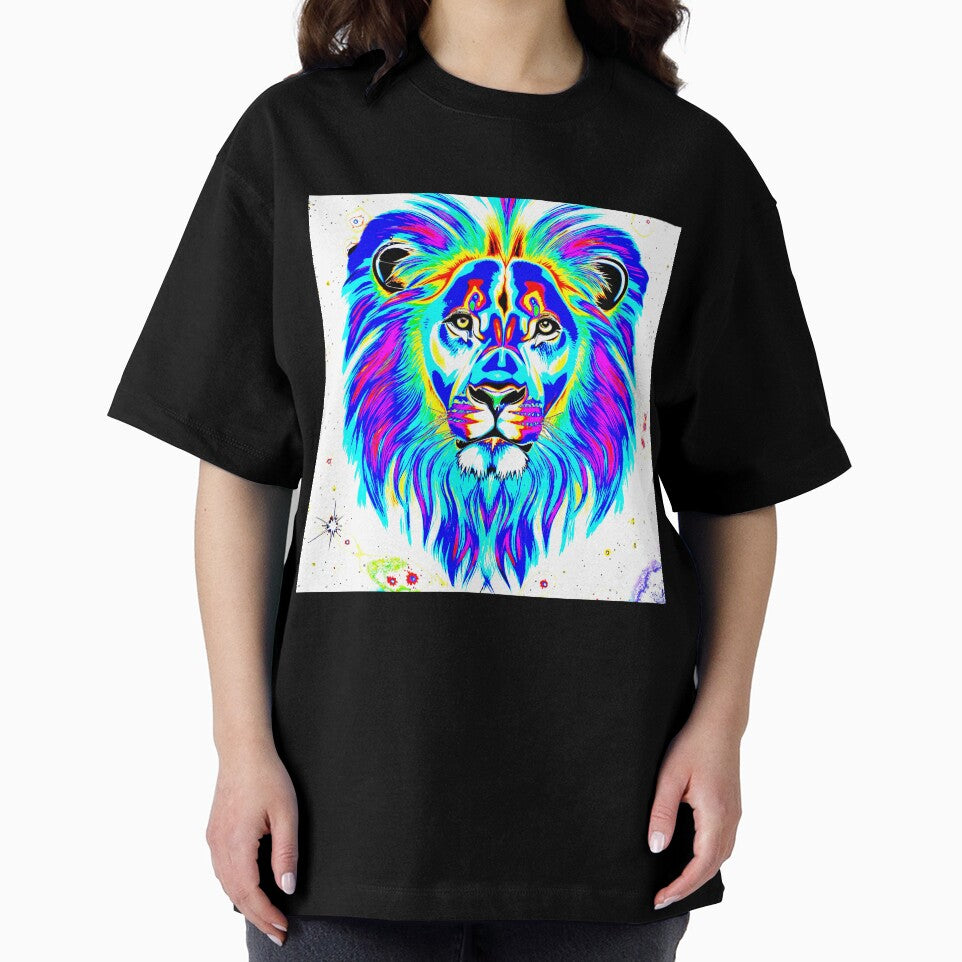 The Lion Blue Rainbow by blakcirclegirl