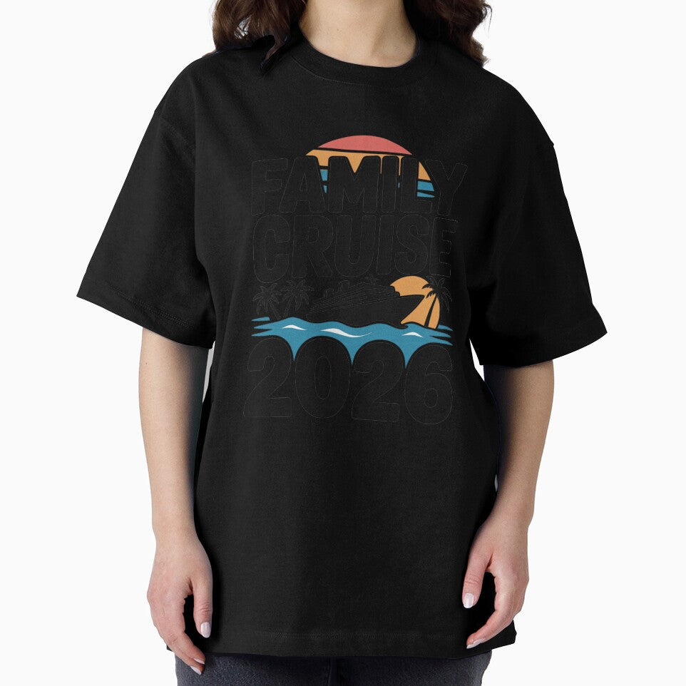 Family Cruise 2026 Shirt – Tropical Cruise Vacation Tee – Family Trip Matching Outfit by What a cute-Tee