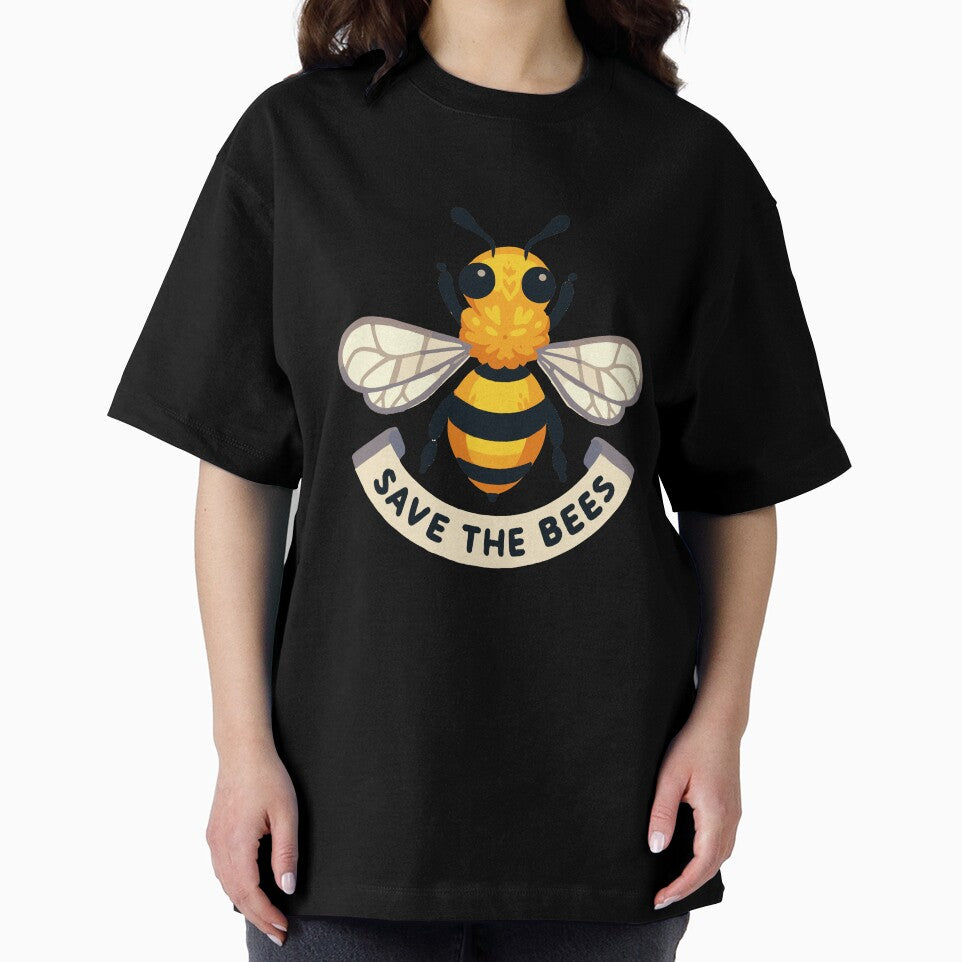 Kawaii Save the bees by TomFrontierArt