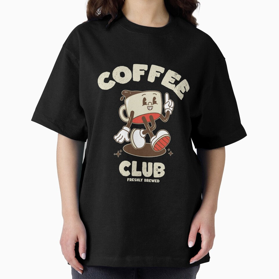 Coffee Club Retro Mug Mascot by Colorful-Garden
