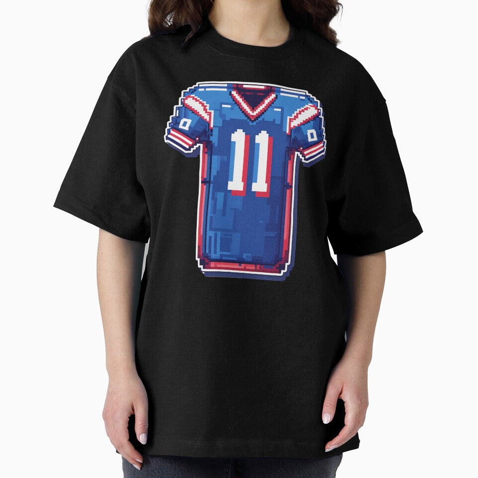 Cute Pixel Football Jersey Icon with Number 11 by BankMano