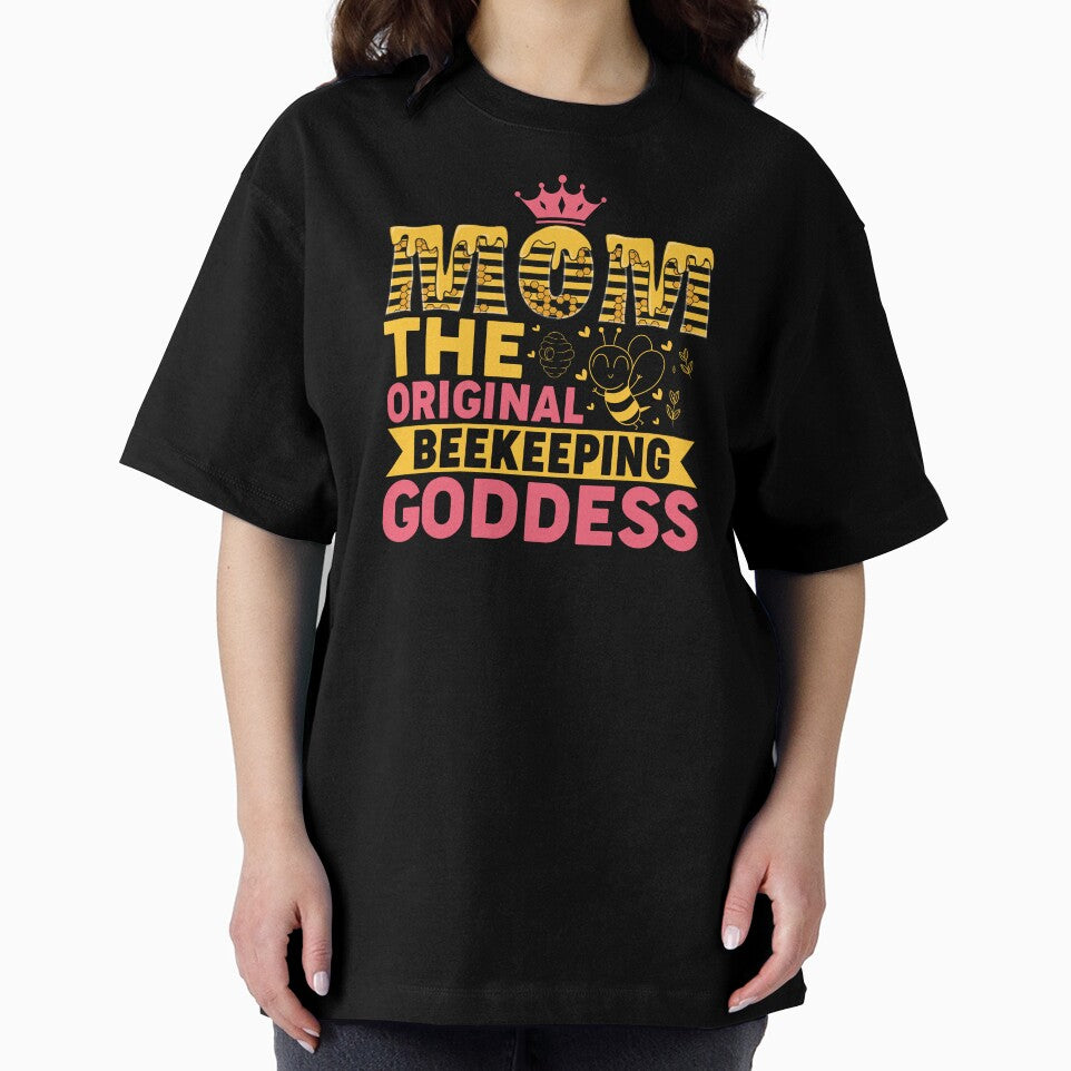 MOM THE ORIGINAL BEEKEEPING GODDESS by ThreadBeat