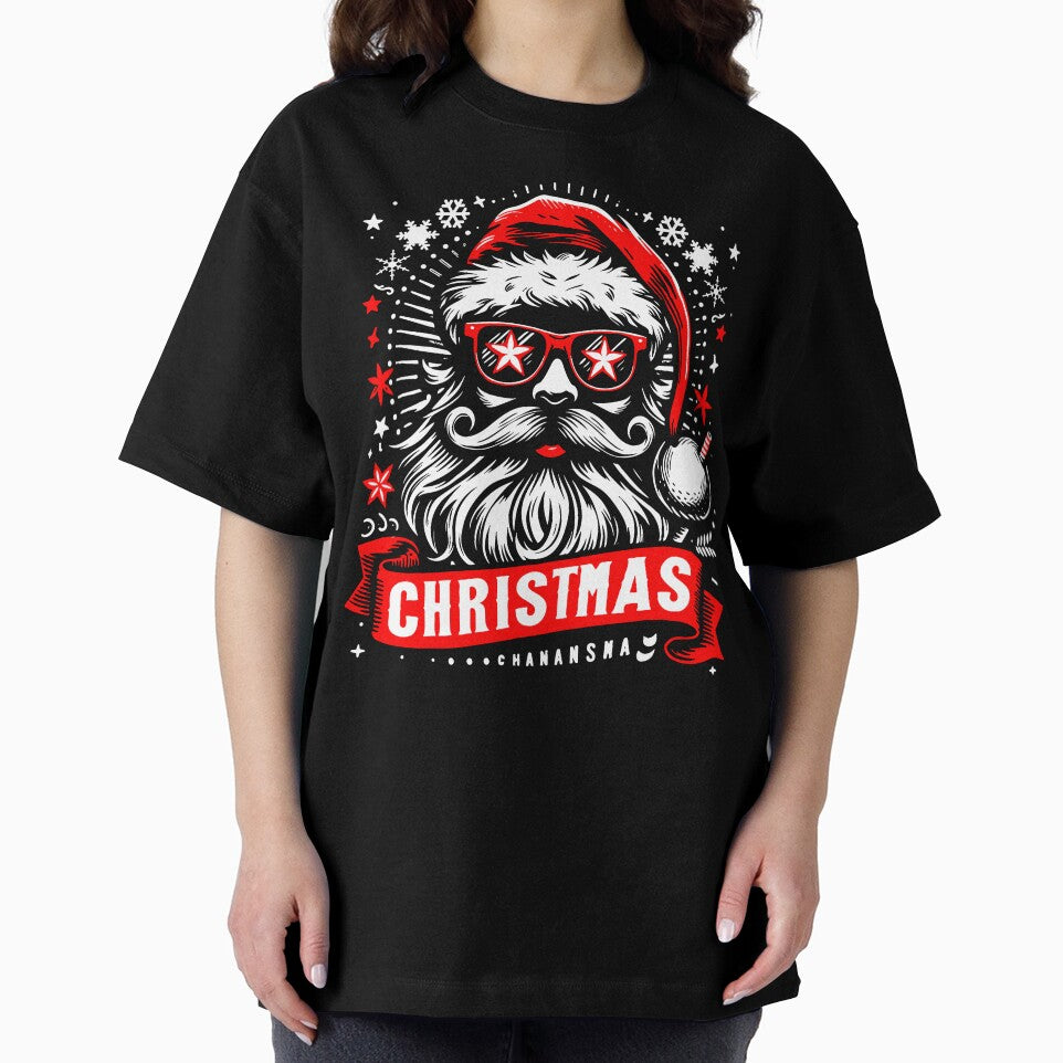 Cute laughing vintage santa by mourad2018