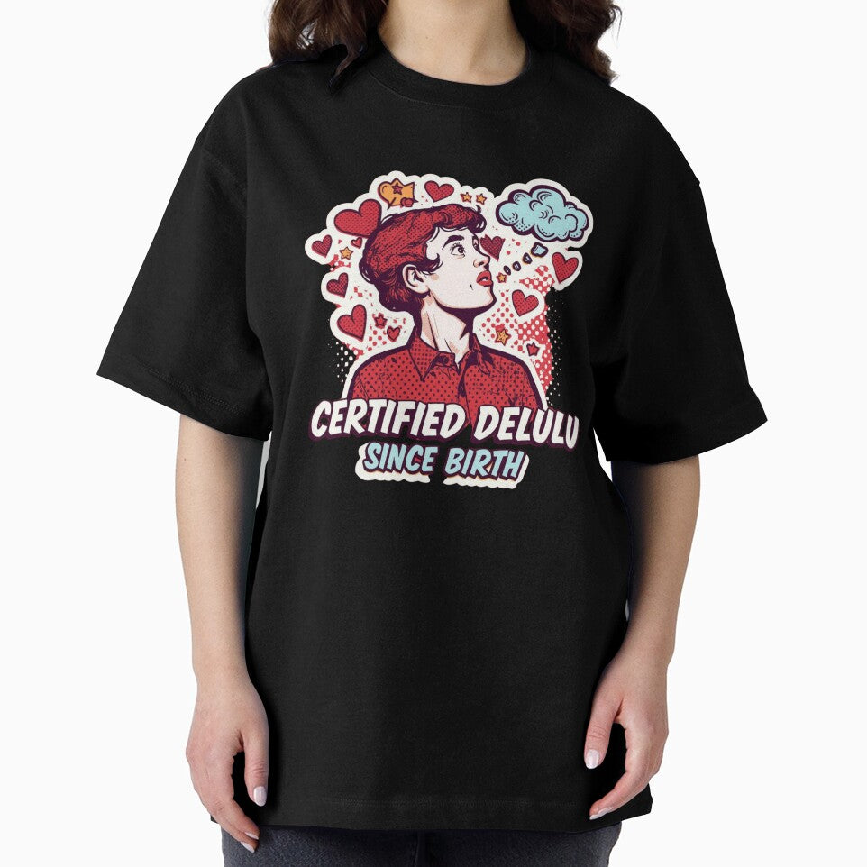 Certified delulu since birth| Delulu Is The Solulu Sticker | Funny Meme Aesthetic | In My Delulu Era 2026 | Kpop Delusional Girl Vibes v2 by CosmicNook1