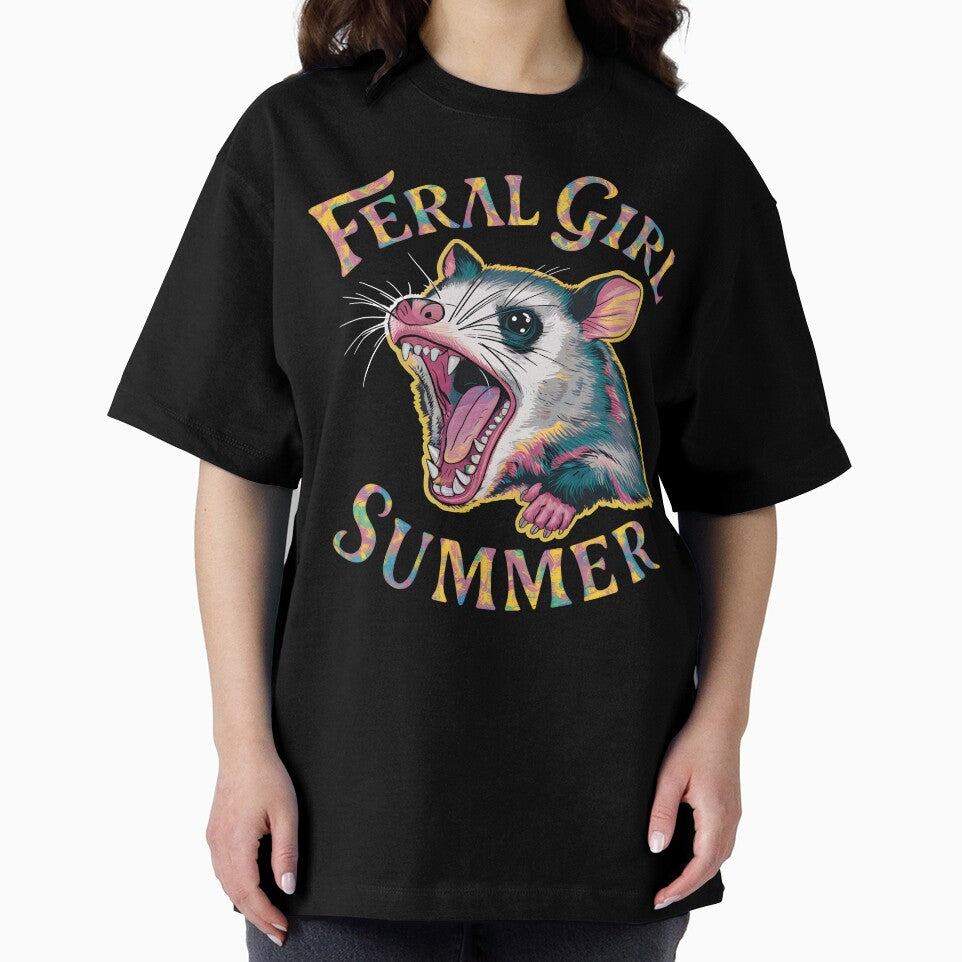 Feral Girl Summer Classic Possum by YourPassionArt
