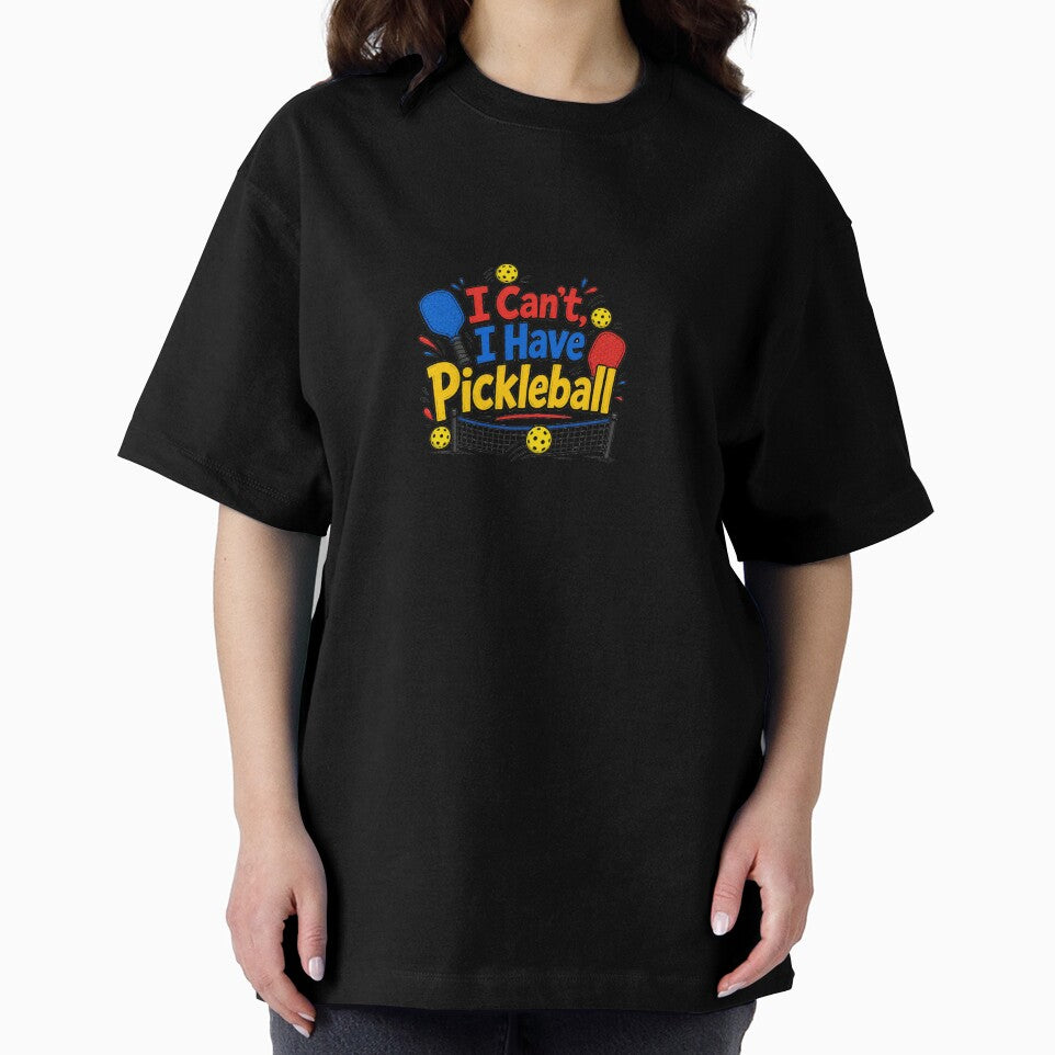 I Cant I Have Pickleball Funny Pickleball Addict Gift by BinAlgoPix