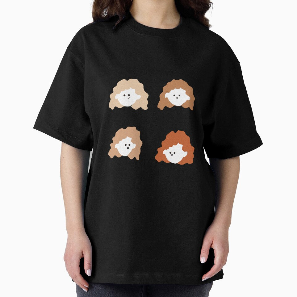 Sweet Girl Drawing Set | Minimalist Cute Art by RM-Journey