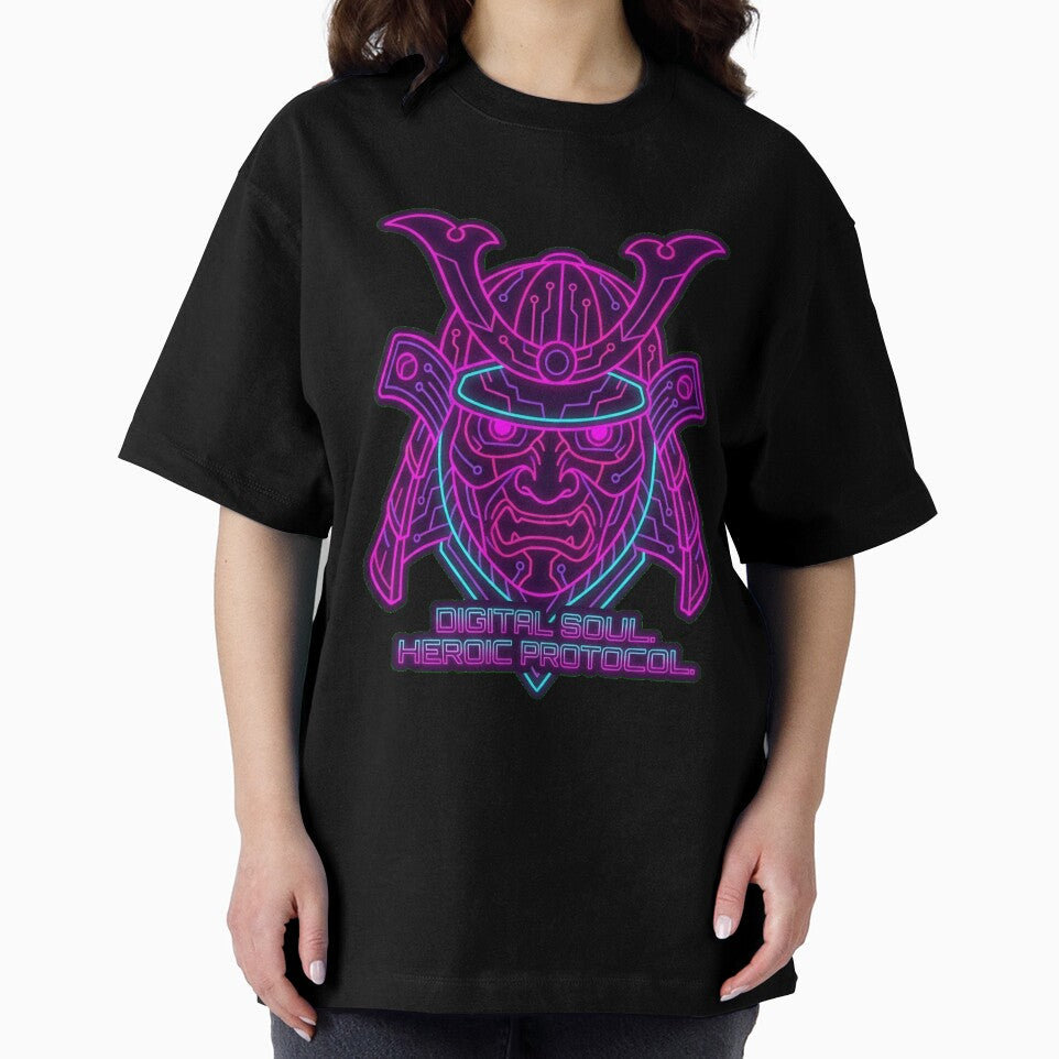 Cyber Oni Software Architect - Neo Tokyo Tech Samurai Mask by Thaivi Design