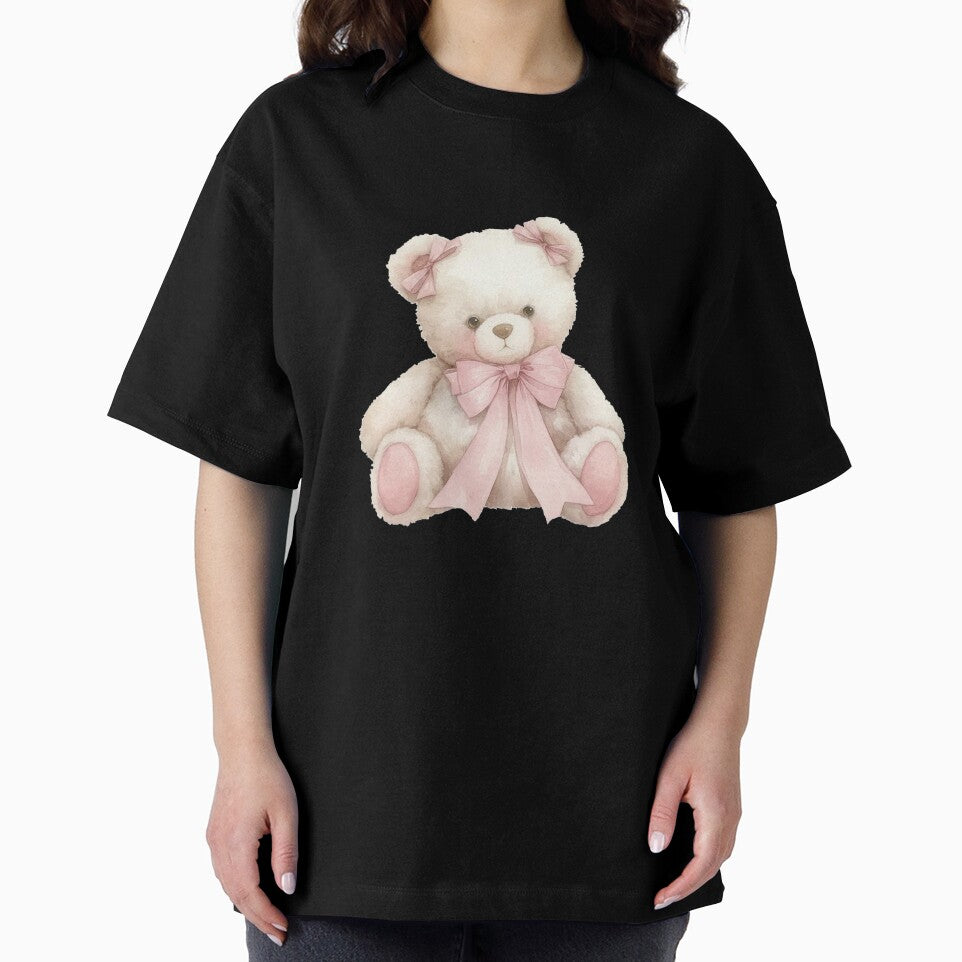 Coquette Pink Bow Teddy Bear Sticker by olivialontini