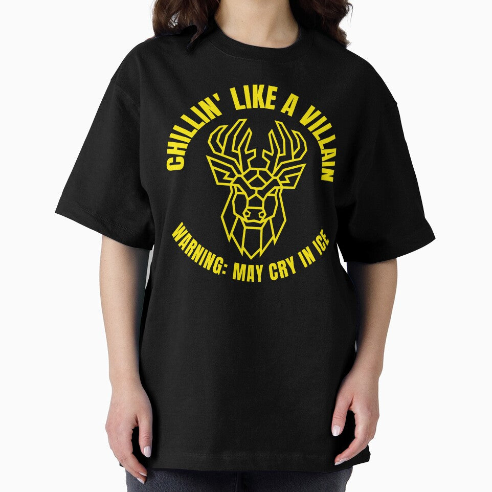 Chillin Like A Villain – Warning: May Cry in Ice by Redlimetshirts