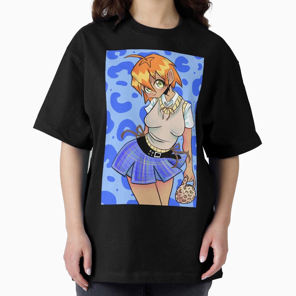 Y2k anime leopard print by gross-girl99