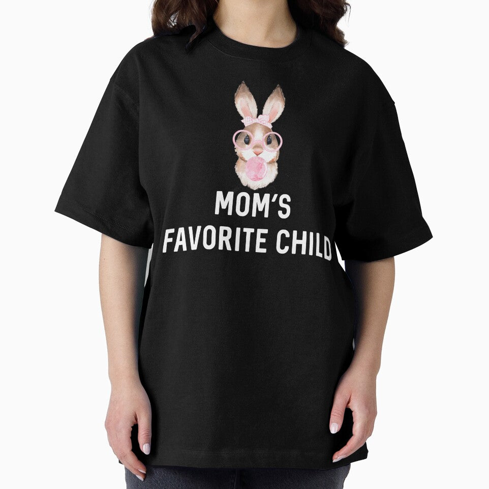 Mom's Favorite Child Rabbit Mother's Day Sassy Easter Bunny Gift Rabbits Lover Birthday by DogLover332