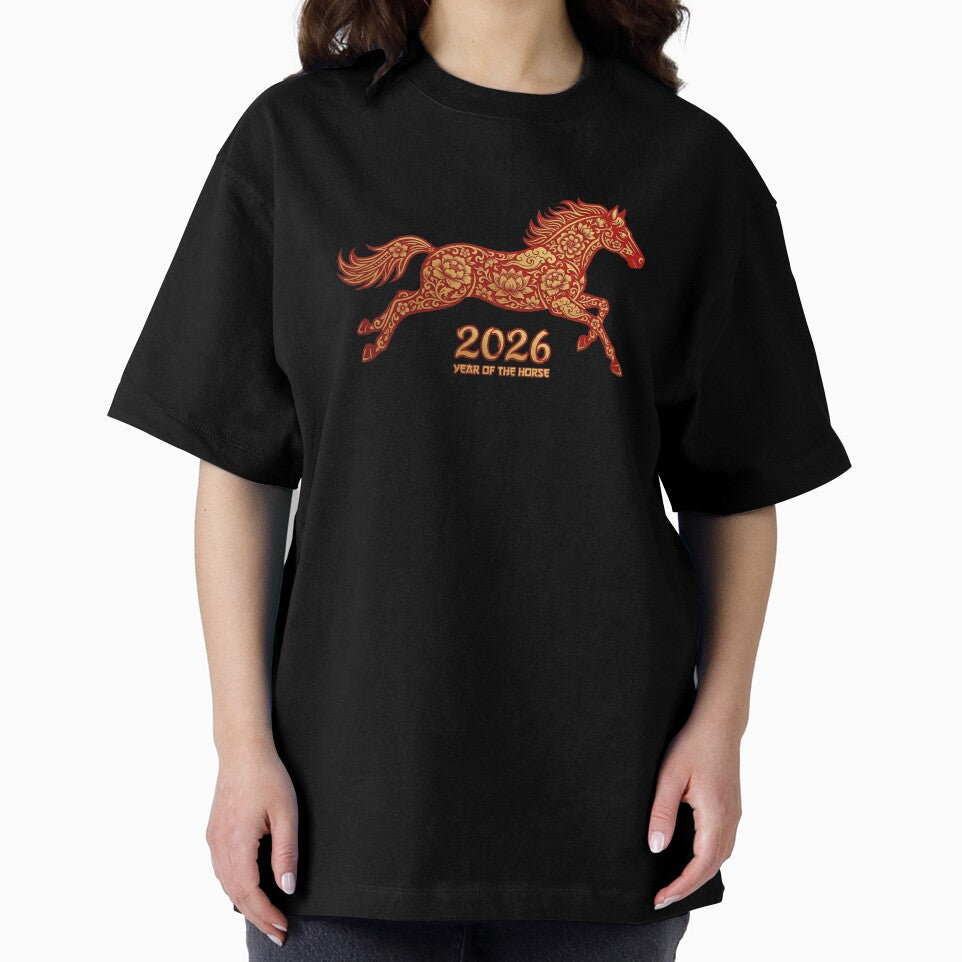 Year of the Horse 2026 - Chinese New Year Zodiac by WojcikDesigners