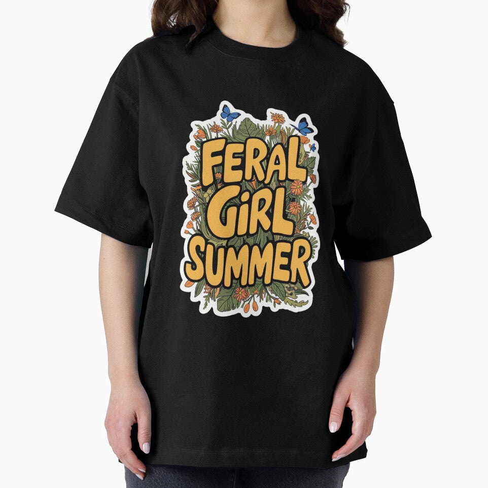 Feral Girl Summer Wildflower Design by Peter Stawicki