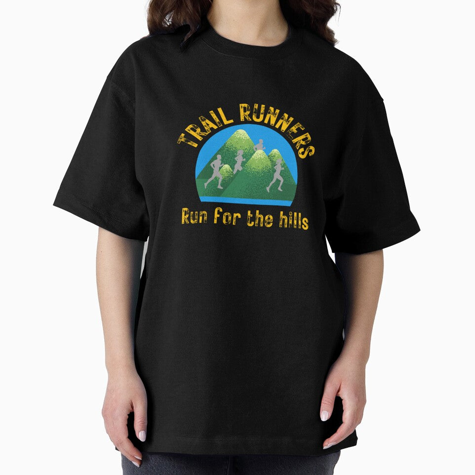 Trail runners run for the hills by Unrelateddesign