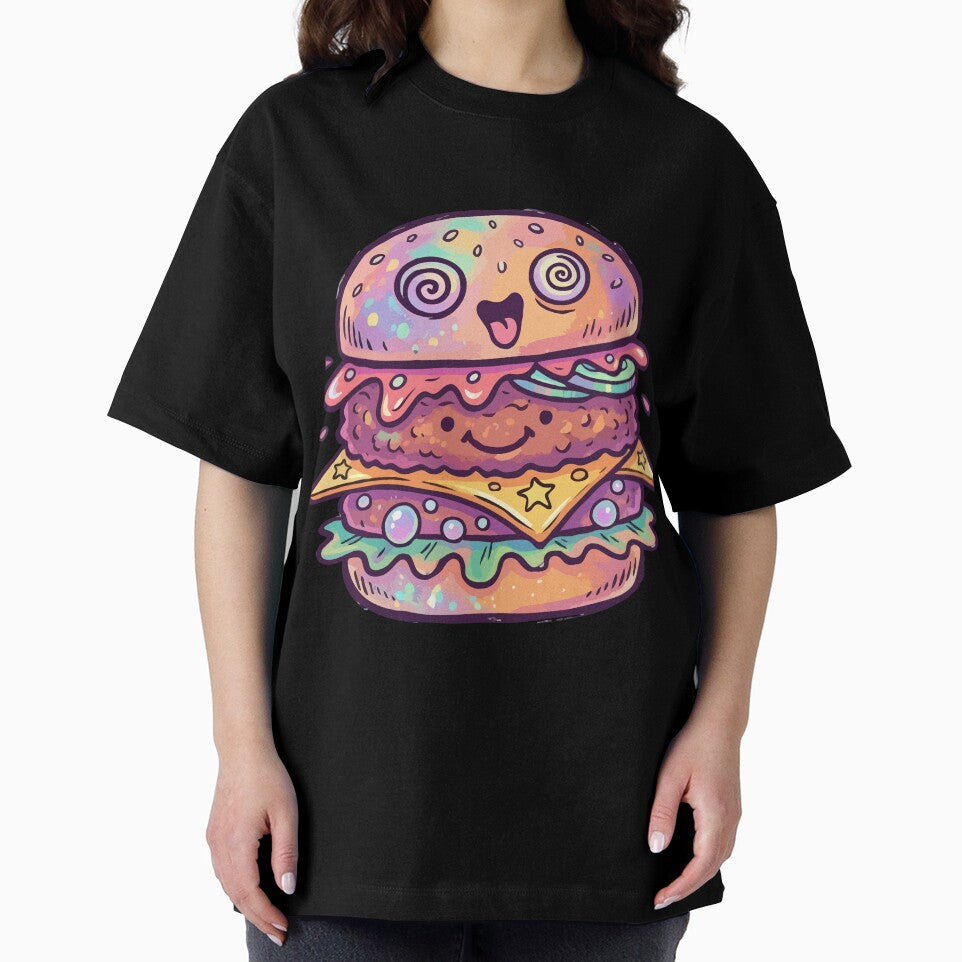 Multi-Faced Iridescent Rainbow Sandwich by Emegan Print Art