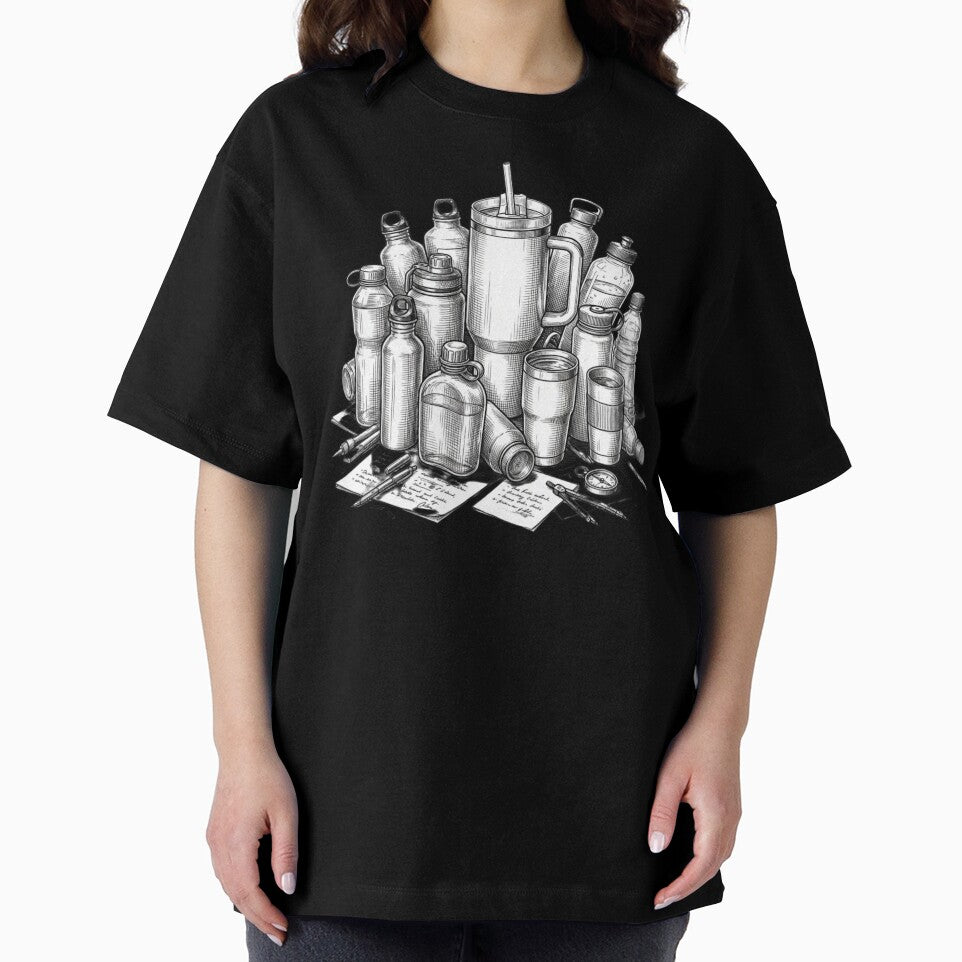 Emotional Support Water Bottle - The Hydration Obsession Tee by Zion by Carvalho