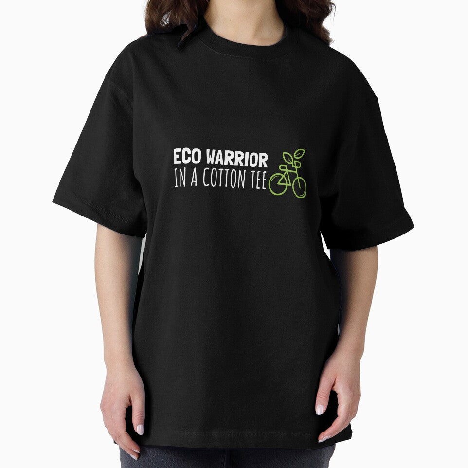 Eco Warrior in a Cotton Tee Eco Friendly Living by LamountTees