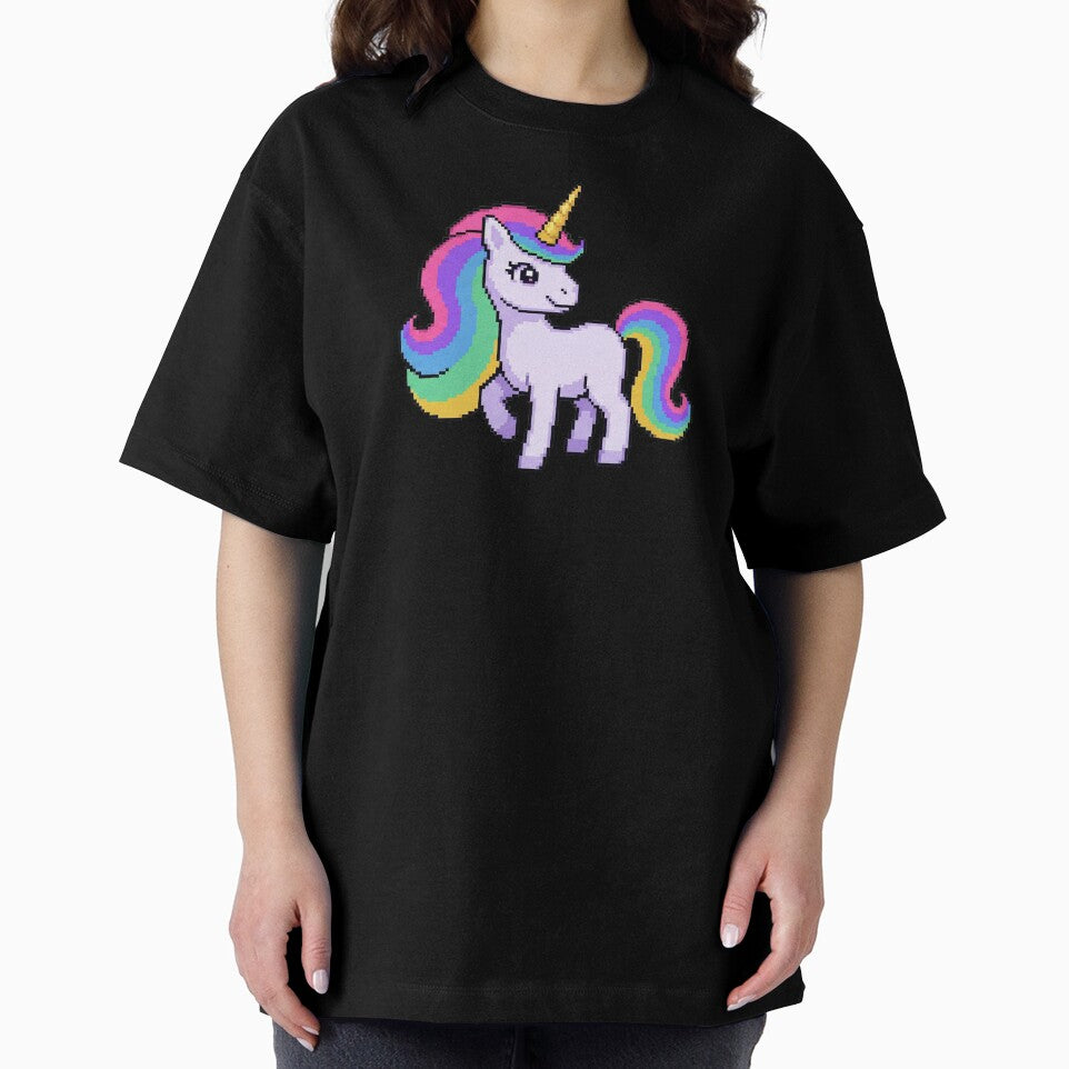 Pixel Unicorn Sticker — Y2K Retro Game Sprite Kawaii Fantasy Art by Velustro Shop