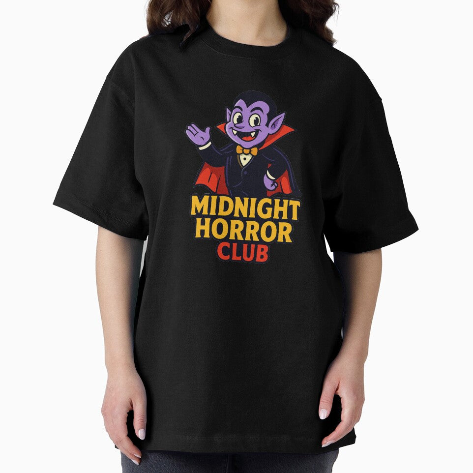 Midnight Horror Club Mascot – Cute Vampire Cartoon Design by LunarBones