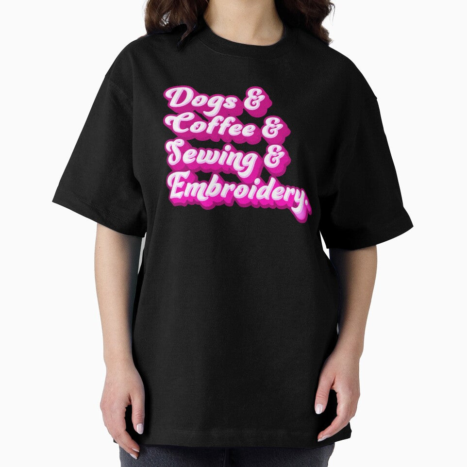 Dogs & Coffee & Sewing & Embroidery by jazzydevil
