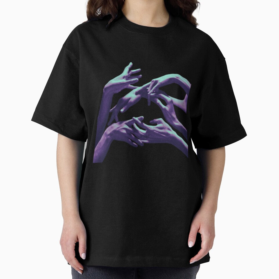 Connecting hands together t-shirt, connecting hands art, connecting hands stickers by Cici-Chan