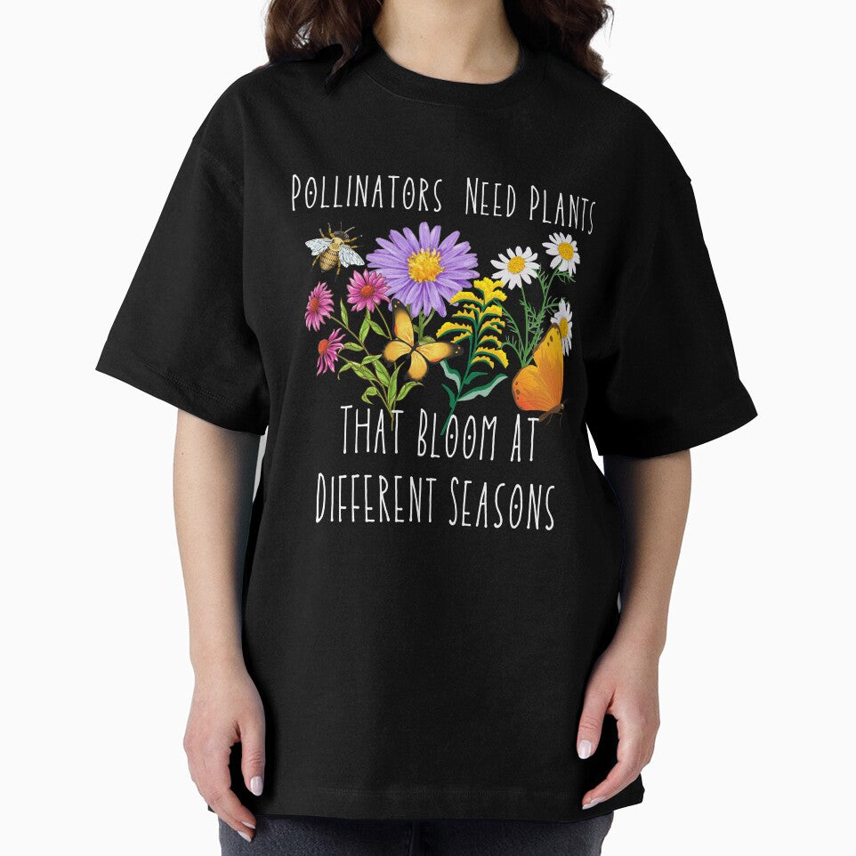 Pollinators Need Plants That Bloom At Different Seasons Design by EarthArtDesigns