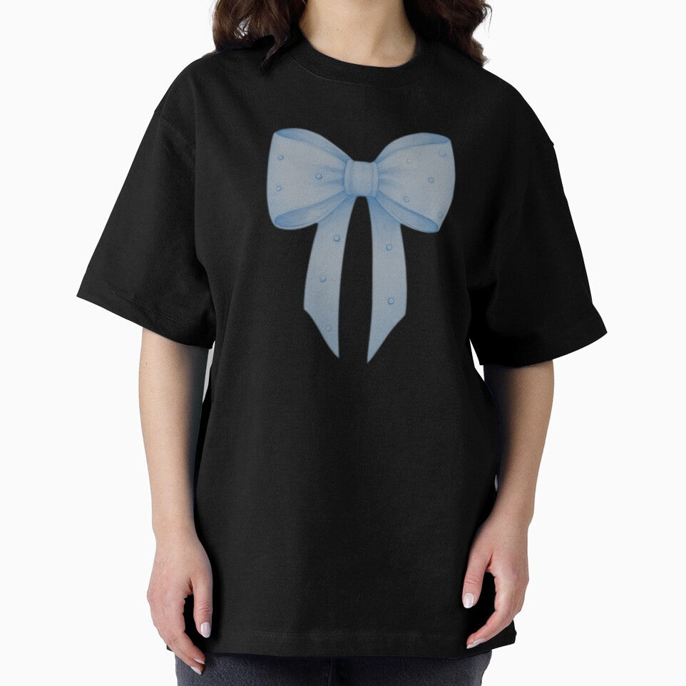 Blue Bow Coquette by Desert Manna Designs