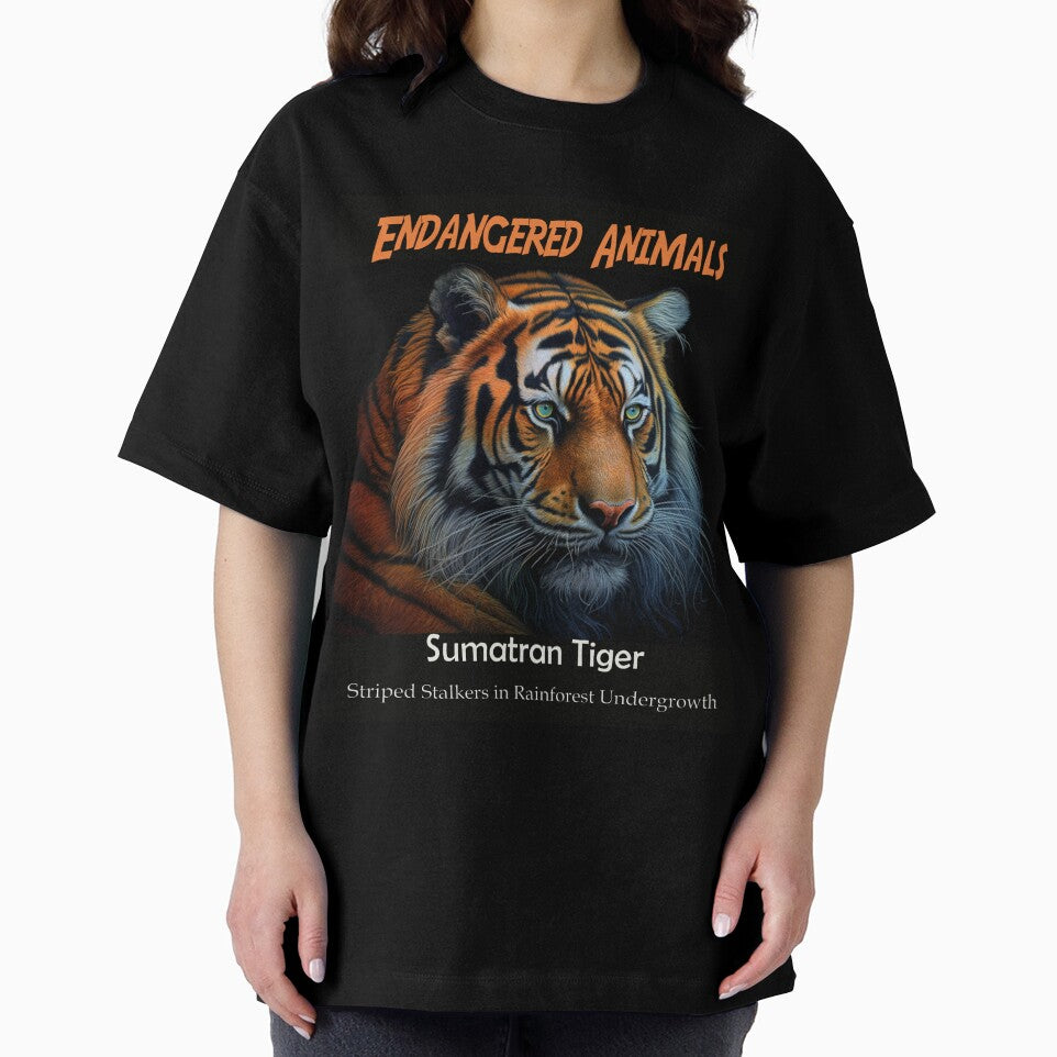 Sumatran Tiger: Striped Stalkers in Rainforest Undergrowth by JLCableStudio