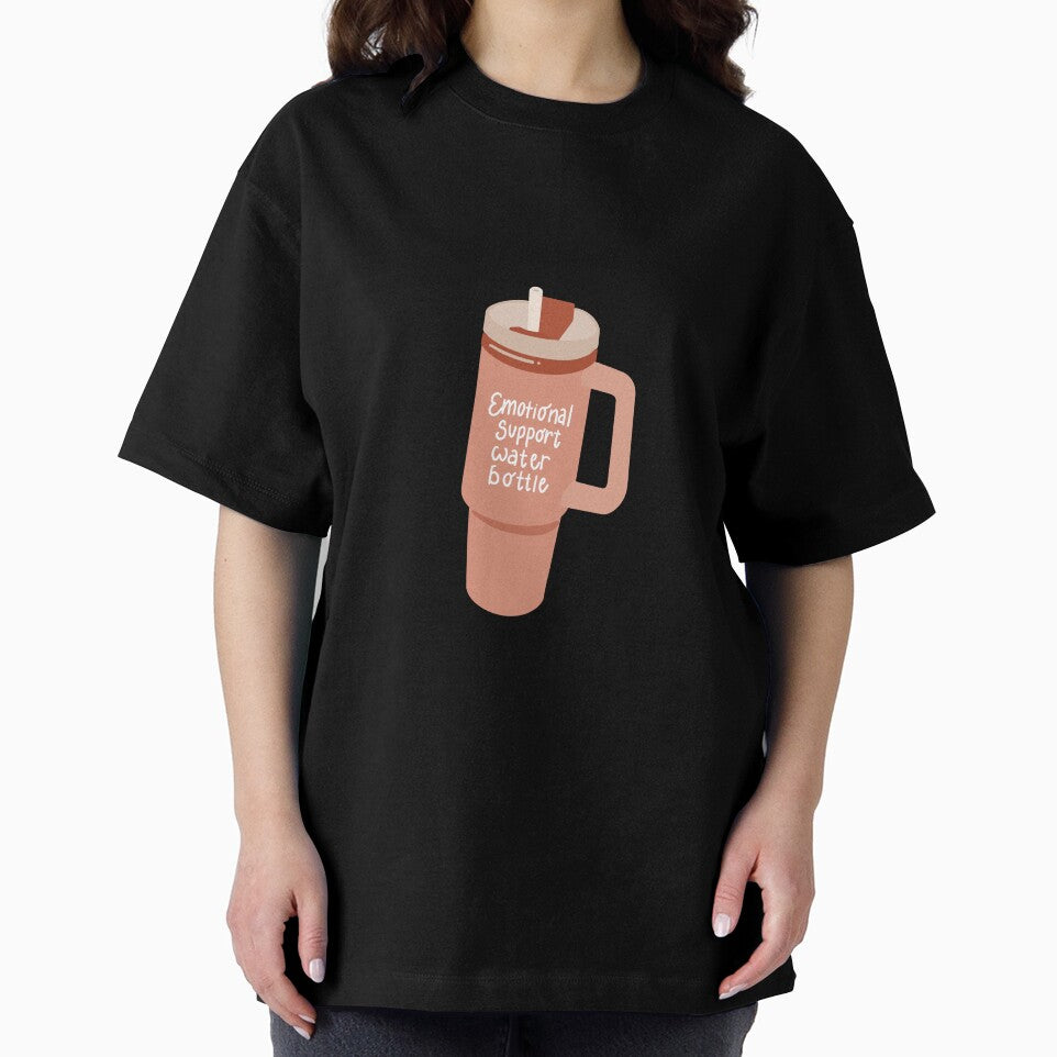 Emotional Support Tumbler Orange by enkdesign