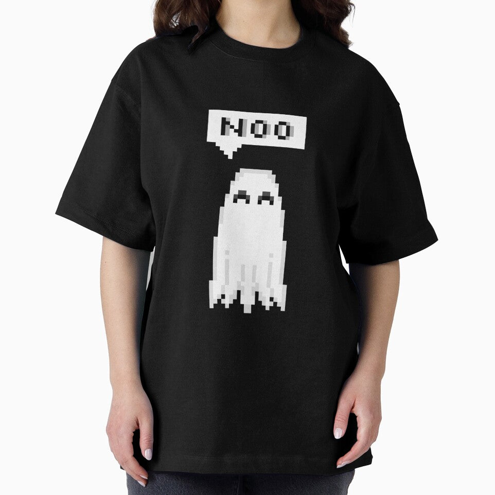 Ghost Disagree and Disapprove Pixel Art by Ally-Bee33