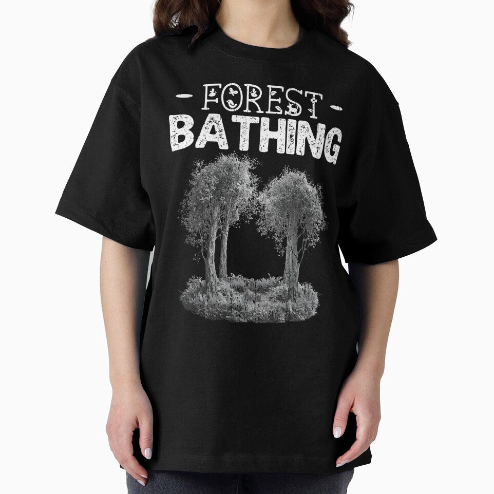 Forest Bathing wilderness hiking Nature Therapy Trees forest is my happy place by Jt41