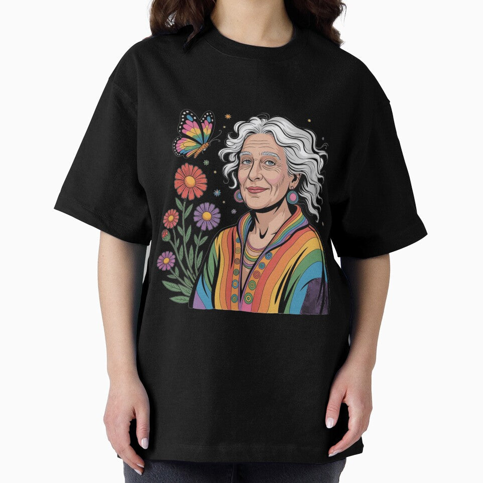 Elderly White Hippie Women by AleksandraJac05