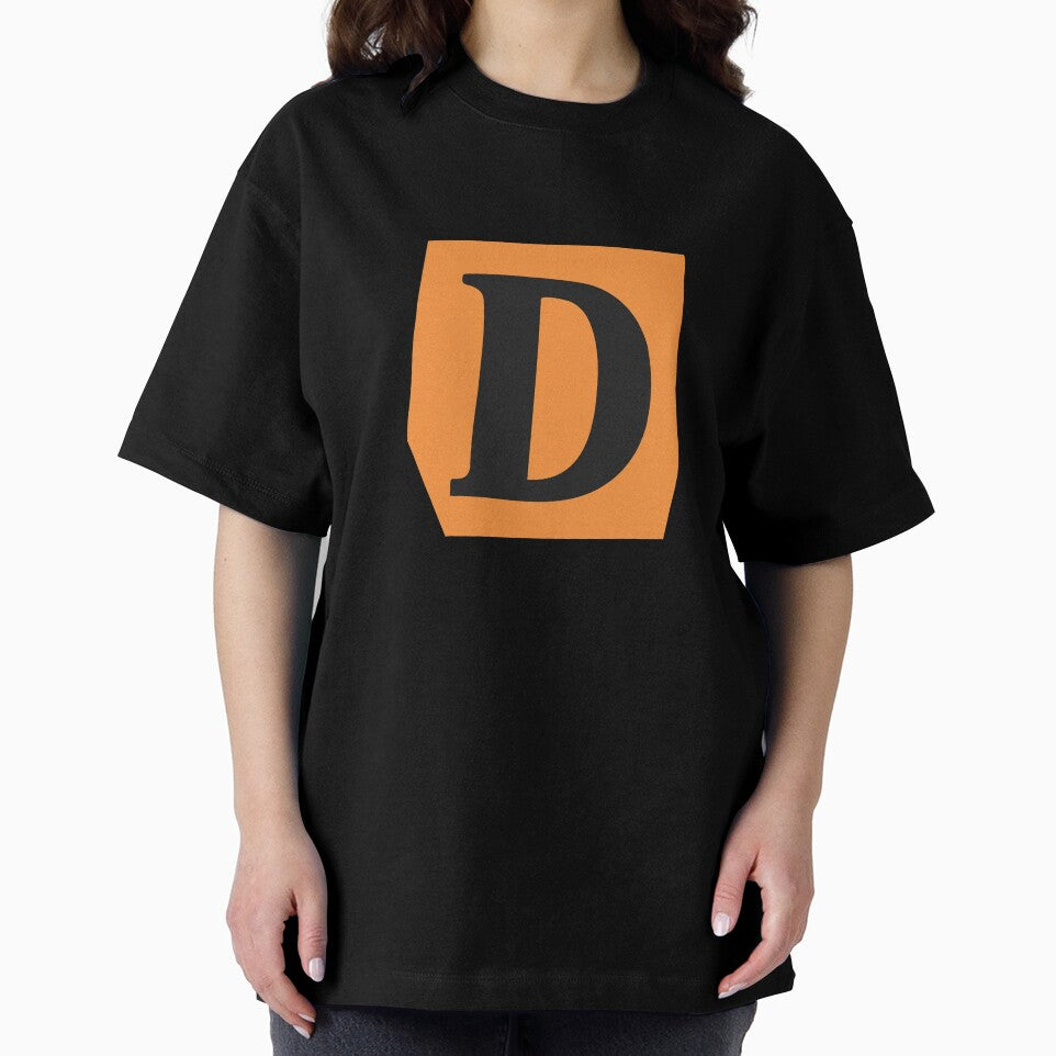 Letter D - Colorful Cutout Paper Collage Alphabet Initial by uncoXab